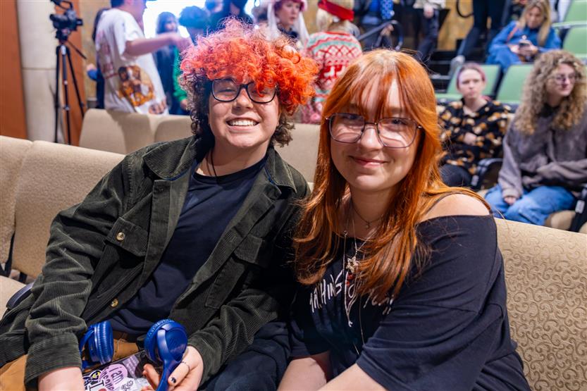 Students enjoy the Renaissance High Coffeehouse